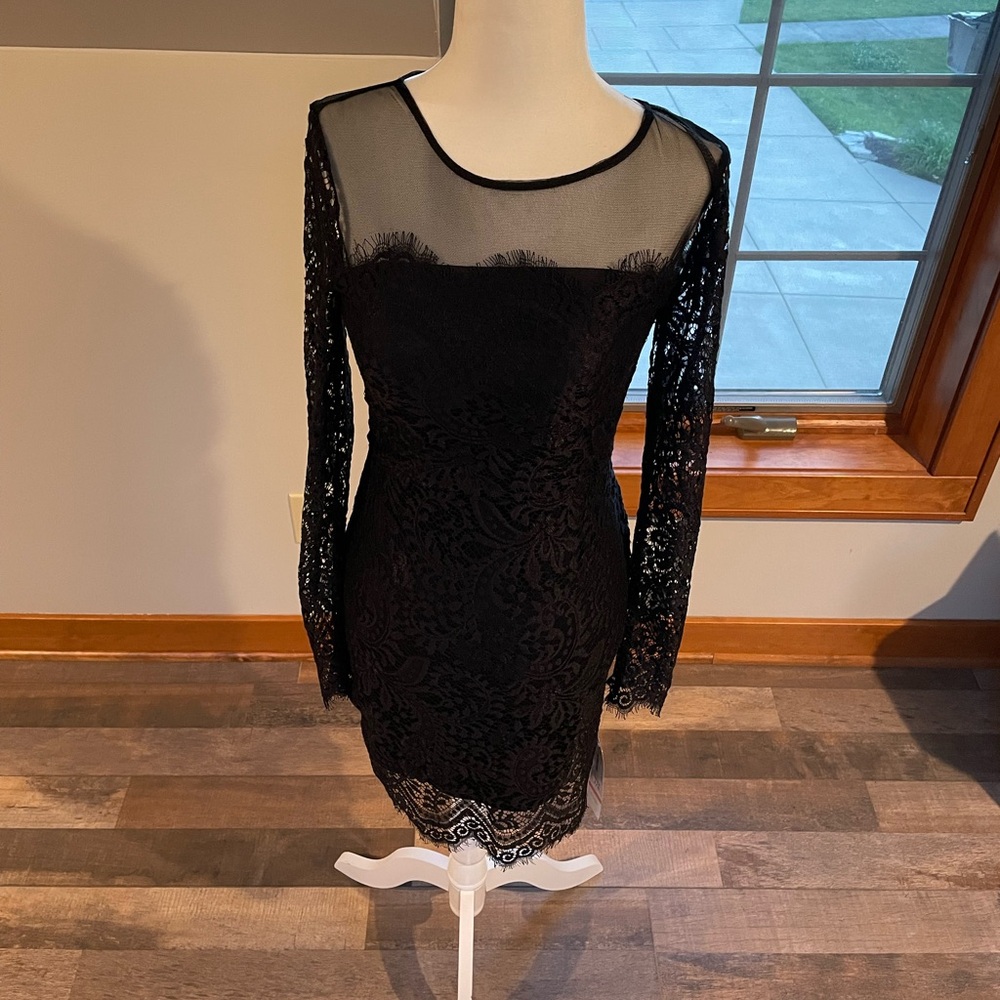 Sheer lace Nordstrom Rack dress